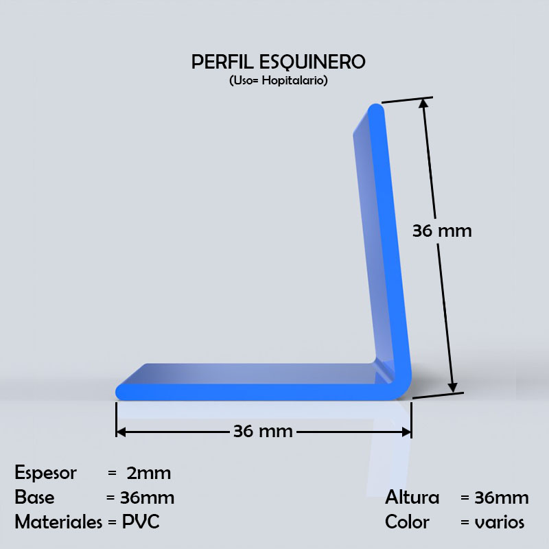 Angulares Pvc Angulos de plastico PVC, Plastic Extrusion and Thermoforming